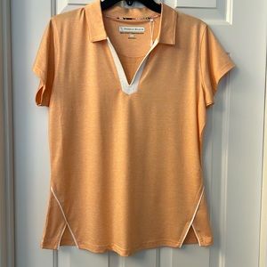 BRAND NEW!!! PEBBLE BEACH DRY LUXE PERFORMANCE golf shirt, size L
